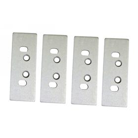 DA930110  Lin 4918W, (4 pcs) Endcap With Hole For DA900033 49x18mm Screw In